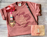 Soft, Comfort Colors tee in rose