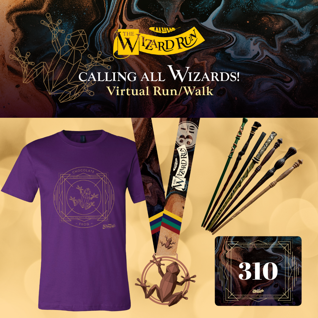 Austin Wizard Run Wizard Run Chocolate Frog Virtual Run/Walk